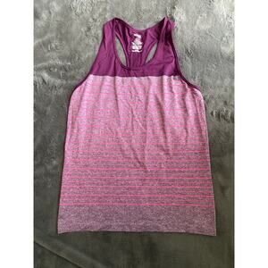 Danskin Now | Athletic Racerback Tank Top | Loose Fit | Women's XL